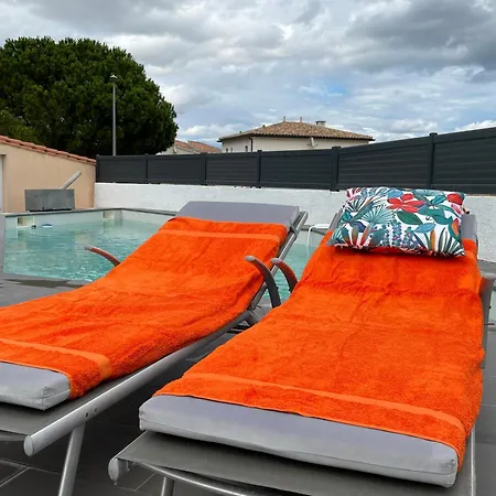 Villa La Des Cistes Au Calme Vue Etangs Narbonne